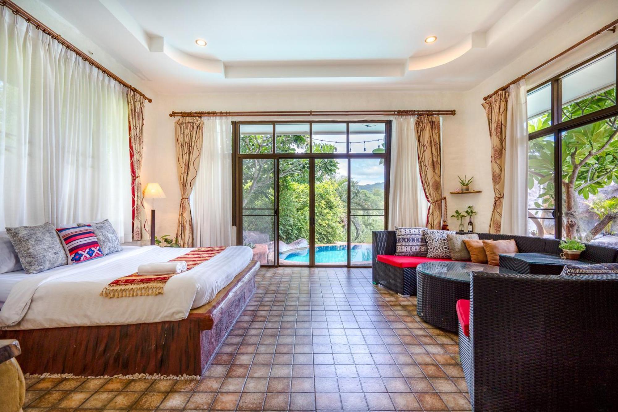 Huahin I-Din Poolvilla วิลล่ากลางธรรมชาติ วิวภูเขา เป็นส่วนตัว Dış mekan fotoğraf