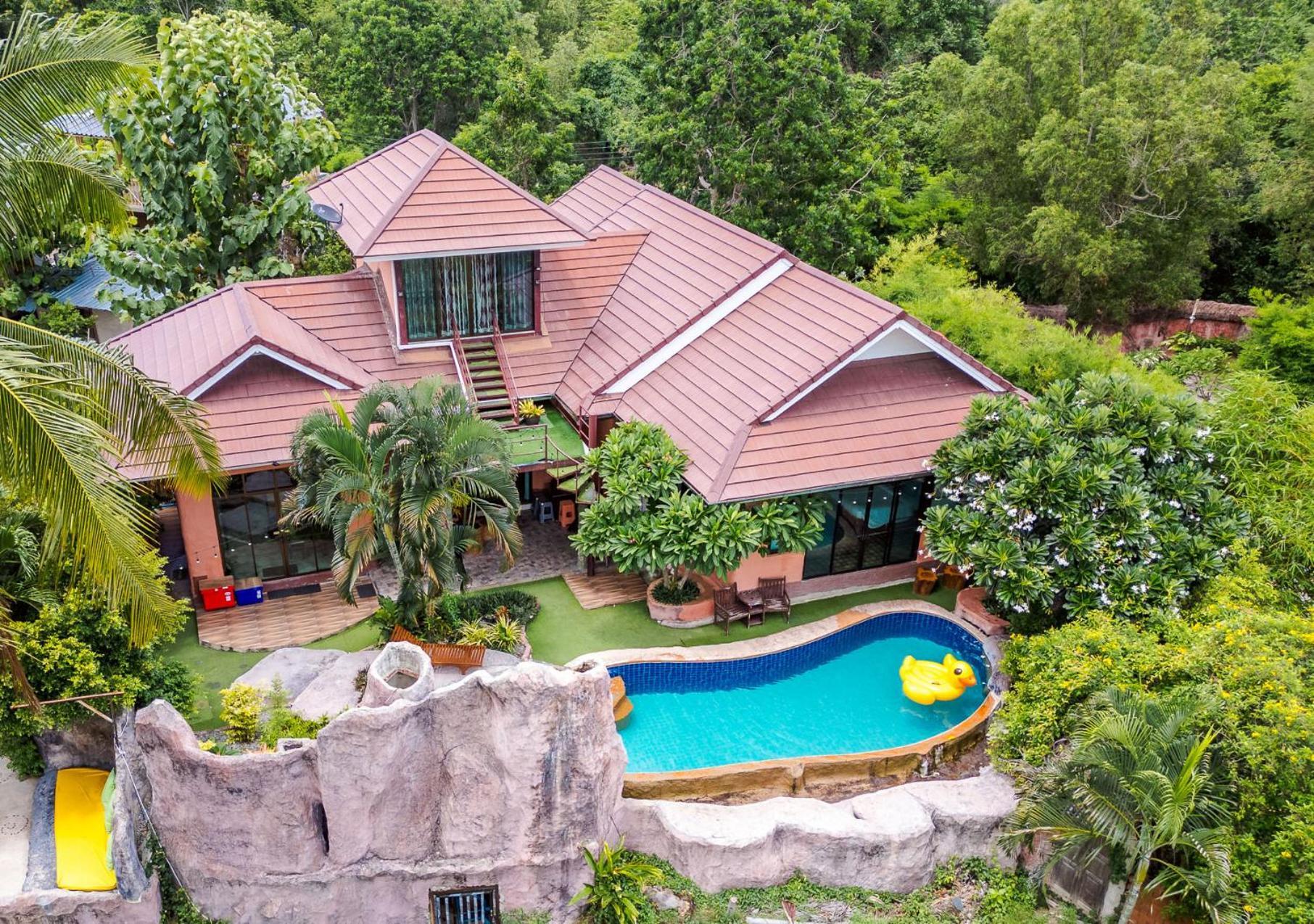 Huahin I-Din Poolvilla วิลล่ากลางธรรมชาติ วิวภูเขา เป็นส่วนตัว Dış mekan fotoğraf